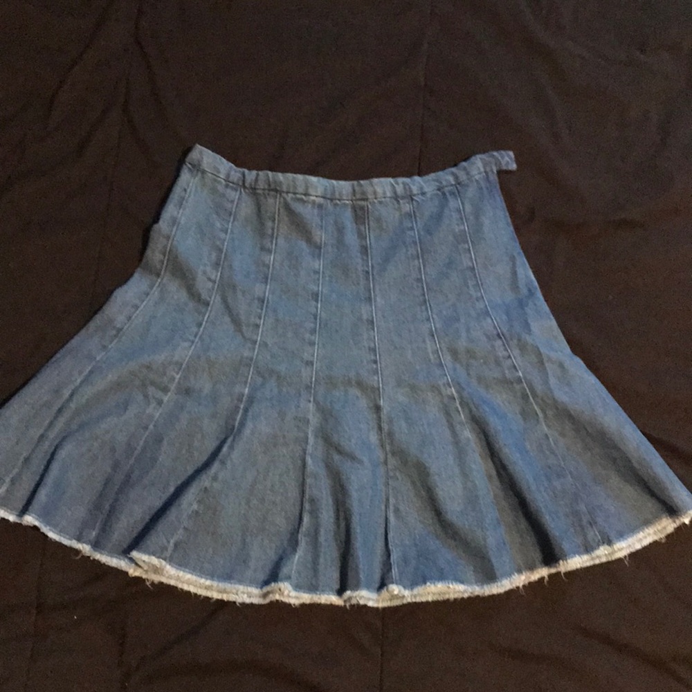 ZARA TRF HIGH-WAISTED MINI SKIRT WOMENS XS